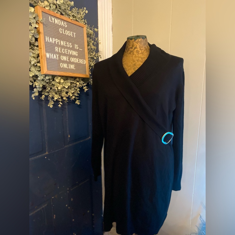 Black Lane Bryant Sweater Dress